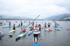 2023年全国桨板锦标赛在开州落幕,桨板赛事参赛人数纪录又提高